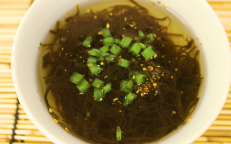 海市水産から直送！生もずくを使用した「もずくスープ5食入り」×2箱
