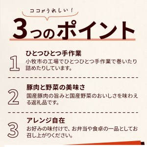 国産豚で作った惣菜セット6種　[022J08]かんたん惣菜 こだわり惣菜 国産惣菜 お弁当惣菜 和食惣菜