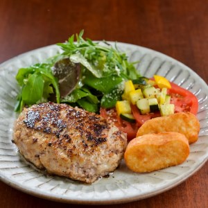 ハンバーグ 短角牛と佐助豚のハンバーグセット