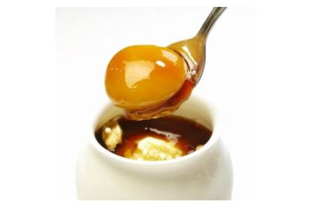 岩手・久慈　創作プリン　じぇじぇじぇ！「まめぶプリン」