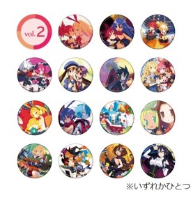 166 PS5 魔界戦記ディスガイア６ 原田たけひと缶バッジセレクションvol.1、vol.2セット