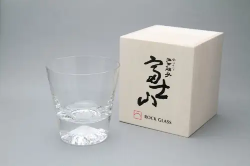 キリンウイスキー富士山麓シグニチャーブレンドと富士山グラス〈ロックグラス〉のセット【お酒 ウイスキー グラス】 ◇