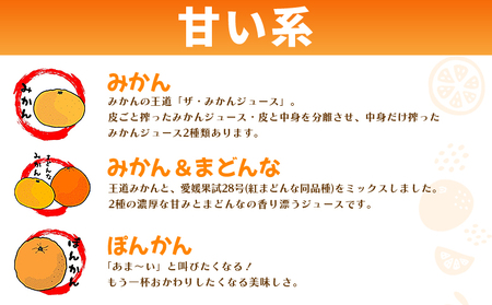 ＜一歩会 ジュエリーボックス ジュース飲み比べセット 720ml×6本入り（果汁100%ストレートジュース）愛媛 みかん＞ ミカン 柑橘 果物 フルーツ 特産品 渡江から一歩を踏み出す会 飲んで応援 愛媛県 西予市【常温】『令和8年5月より順次出荷予定』ATI0020