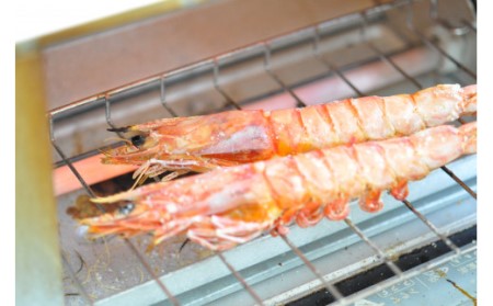 伊万里産　大車海老の塩焼き8匹セット(1pc/2尾×4pc) 010-C167