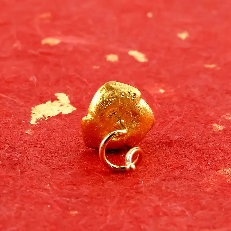  24金 18金 ピアス 片耳 純金 ダイヤモンド 薔薇 キャッチのいらないピアス つけっぱなし k24 18k ゴールド フラワー 花 バラ キャッチナッシャー 山梨県 昭和町 管理番号220304103u SWAA027