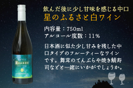 星のふるさとワイン 赤・白セット