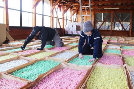 能登志賀あられ 7袋入1箱 [能登志賀かきもち 石川県 志賀町 AV4111]