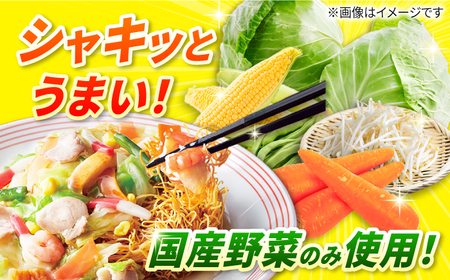 【3回定期便】長崎皿うどん 毎月6食 長与町/リンガーハット [EBQ006]  さらうどん 皿うどん 冷凍 具付き 具入り スープ 野菜