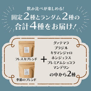 フレスカ特注 ドリップバッグコーヒー 4種こだわりセット 32パック 珈琲 ドリップバッグ 飲み比べ コーヒー豆 自家焙煎 セット フレスカ 珈琲