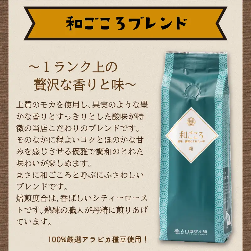 和ごころブレンド 250g×6袋／粉【010D-083】