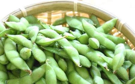 【先行予約】枝豆 肴豆 1.2kg（300g×4袋） 新潟県産 えだまめ 袋ごとレンジで加熱「重豆」【数量限定】[ZA079]