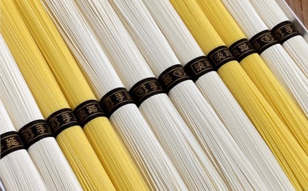 淡路島手延 御陵糸８束・たまごそうめん４束詰合せ　◆メール便発送