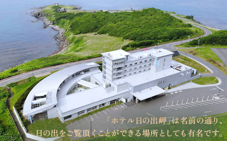 北海道雄武町　ホテル日の出岬宿泊券(２名様)【0610702】