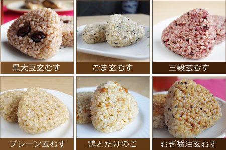 ［2回定期便］かんこめの玄米おむすび20個×2回｜ おにぎり 冷凍 個包装