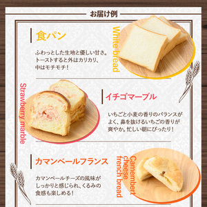 【A65002】おすすめ パン 詰め合せ 80サイズ箱 満杯 15個前後 国産 パン 冷凍 調理パン 手作り 【パン工房こかげ】