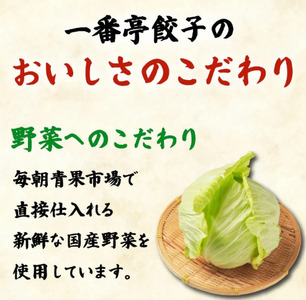 定期便 8ヶ月 冷凍餃子 63個 21個入り× 3箱 手作り 一番亭 モチモチ 皮 野菜 豚肉 晩ごはん 家族 お裾分け 弁当 惣菜 お取り寄せ 家庭用 餃子セット ギョーザ 冷凍食品 中華 簡単調理 おかず おつまみ パーティー 三島市 静岡県