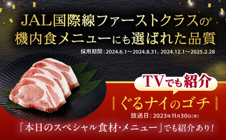 諫美豚 ロースステーキ100g×8 / 豚肉 ぶたにく ロースステーキ ろーすすてーき ロース ろーす / 諫早市 / 株式会社土井農場 [AHAD045]