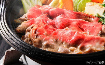 土佐黒毛和牛　もも　すき焼き用　約500g / とろけるやわらかさ 和牛 高知県産 国産和牛 牛肉 黒毛和種  【（有）蔵多堂】 [ATAE007]