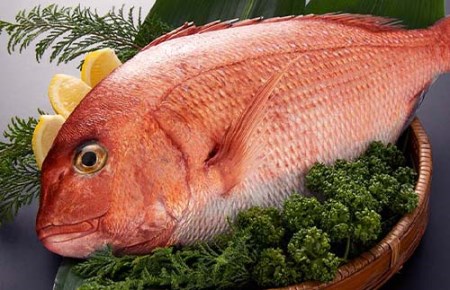 （冷蔵）真鯛 塩焼き 約1～1.2kg 真鯛