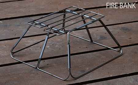 FIRE BANK 灼熱の焚き火ゴトク「サラマンダーの檻」キャンプ バーベキュー BBQ ソロキャンプ  バーナー ごとく 直火 アウトドア 登山 人気 厳選 袋井市 アウトドア用品 キャンプ用品 グッズ 調理 クッキング 