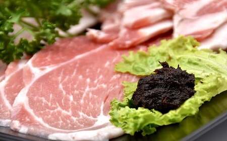 【1.3-3】松阪豚 サムギョプサルセット 約600g バラ肉 肩ロース ショルダー 松阪豚専門店 まつぶた ふるさと納税 豚肉 ポーク ぶた肉 キャンプ バーベキュー 焼き肉 三重 松阪 肉