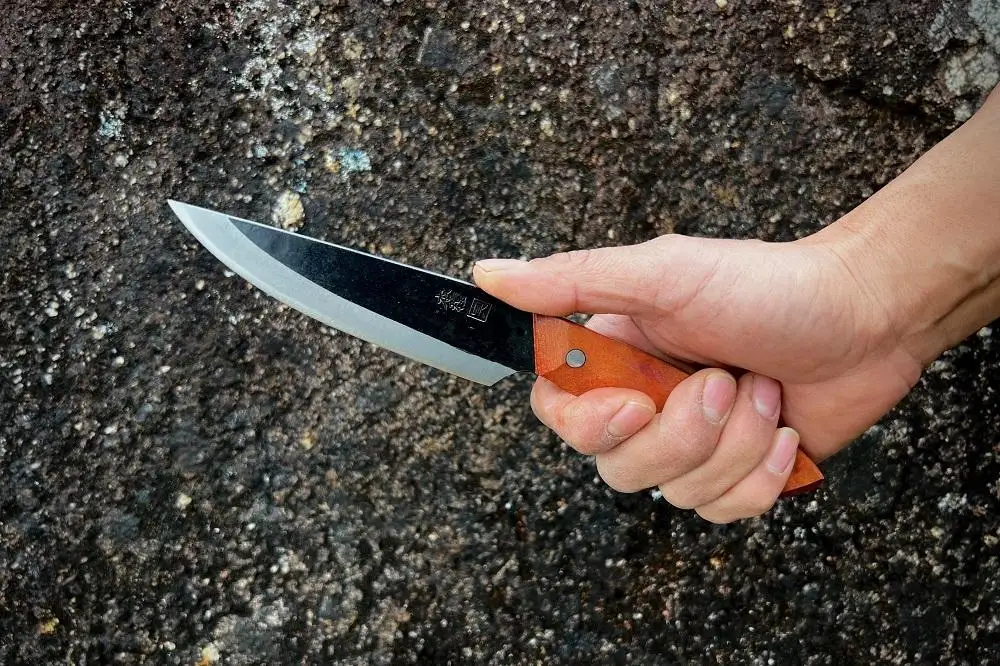 【数量限定】KUMAGE KNIFE　standard model / large size ＜SOLMU PUUT＞｜包丁 ナイフ