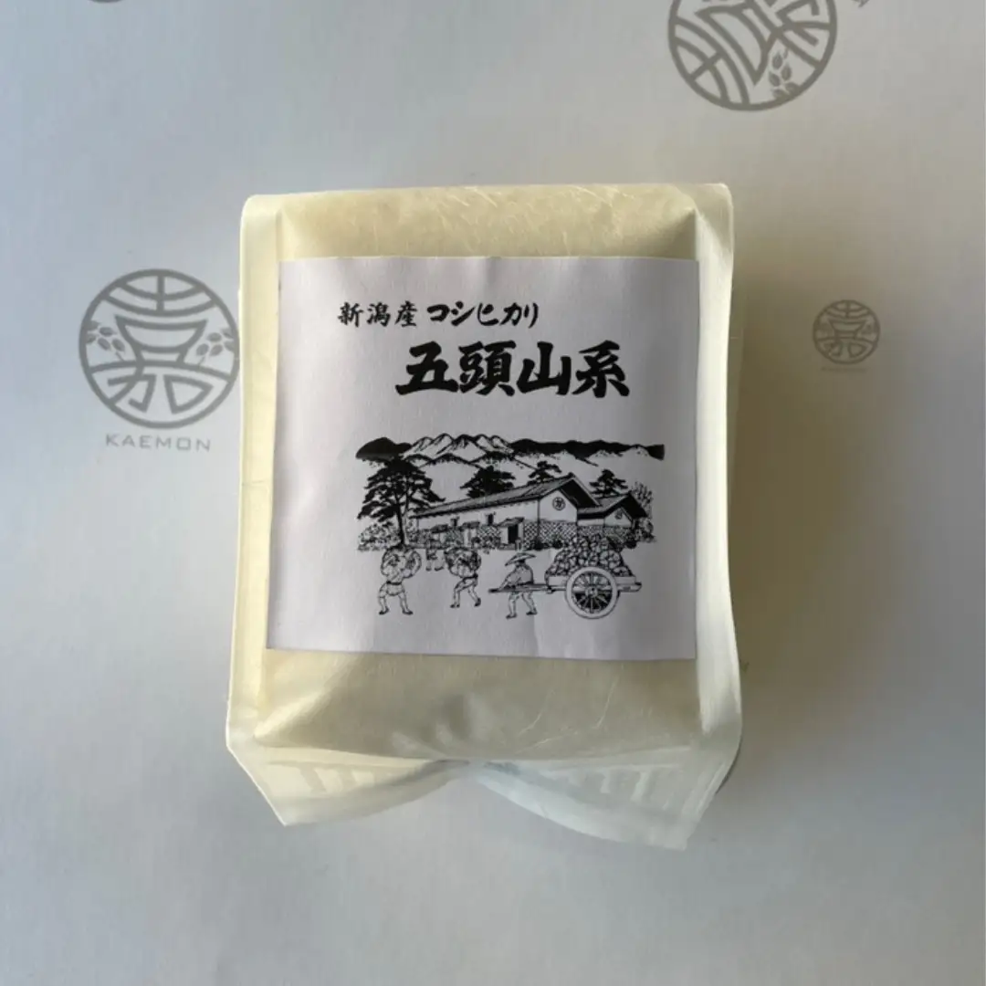 【令和7年産】「米屋のこだわり阿賀野市産」亀紺屋コラボ！ハンカチ包みコシヒカリ 新潟県 米 こめ コメ 白米 精米 1E09011