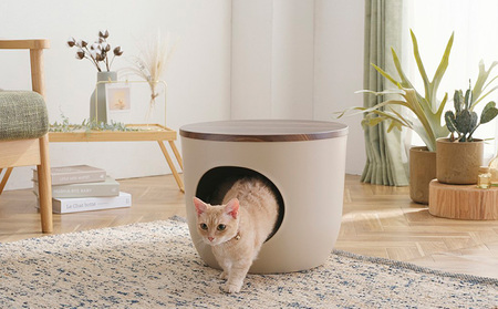 インテリアペットハウス ウォールナット IPH-424 アイリスオーヤマ 雑貨 ペット用品 猫用 おうち 洗える 
