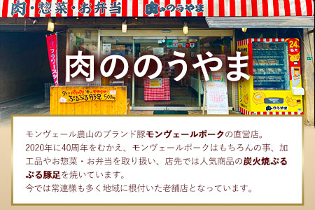 豚足 炭火焼き ぷるぷる豚足10本（2本入×5本）《60日以内に出荷予定(土日祝除く)》