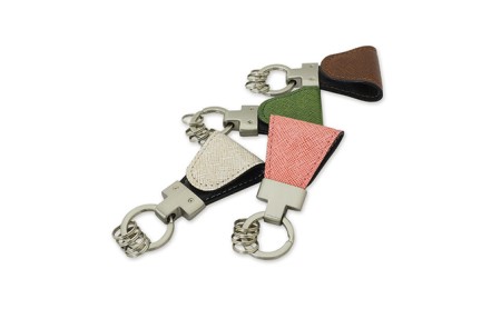 キーホルダー Key Clip キークリップ カラー フランボワーズ キーリング 革 レザー キーケース 鍵 収納 鍵束 簡易 フック 小物 メンズ レディース おしゃれ 持ち歩き