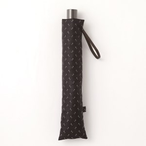 ネクタイ柄 紳士 折りたたみ傘 晴雨兼用傘 ネイビー×ダイヤブルー プレゼント