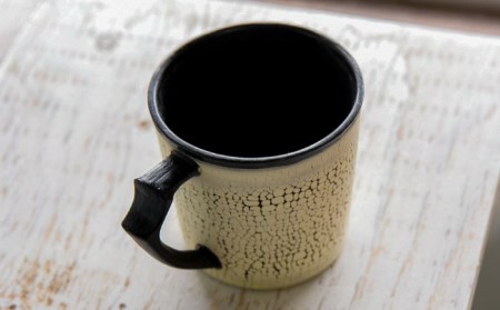 【美濃焼】シラカバカップ【ツチノネ工房・アサ佳】食器 マグカップ コーヒーカップ ティーカップ ティータイム 陶器 陶芸家 芸術 シンプル おしゃれ 送料無料 [MCI002]