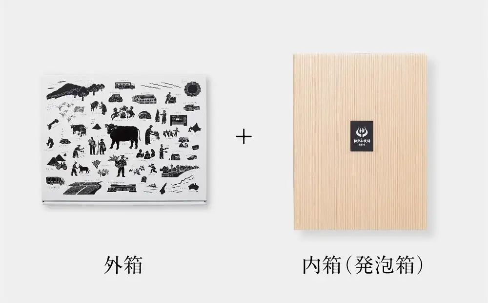 【神戸牛牧場】神戸ビーフ もも・うですき焼き / 1kg 