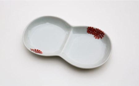 【陶器市特集】【波佐見焼】たこ唐草 ミニ プレート・そばちょこ ペアセット 食器 皿 【協立陶器】 [TC56] 波佐見焼