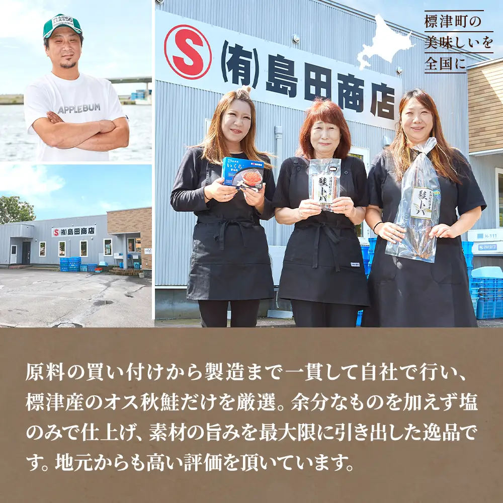 【北海道産 秋鮭】 鮭とばカット 80g x 4袋