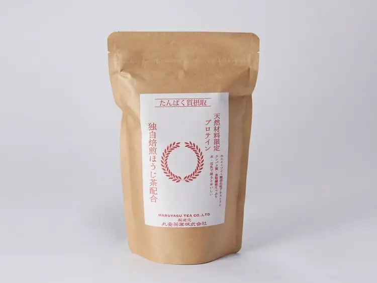 滋賀県産【お茶屋がつくる ほうじ茶プロテイン】900g×3 （約3ヶ月分） シェイカーなし