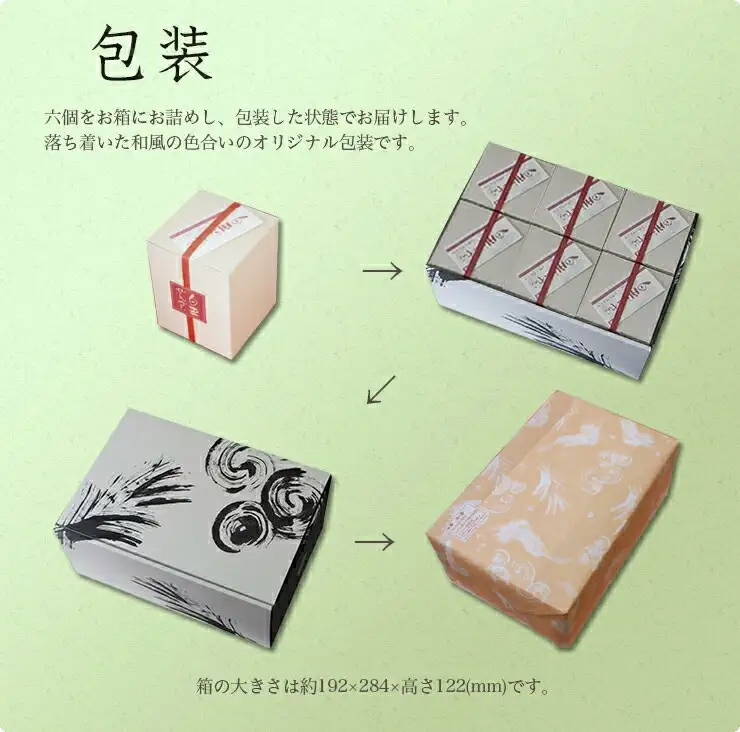 白玉ぜんざい 6個箱入り【創業140余年の味】