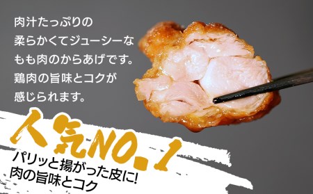 九州産 若鶏 骨なし【からあげ】 もも肉 300g(約8個入)×2袋セット《bg0005》