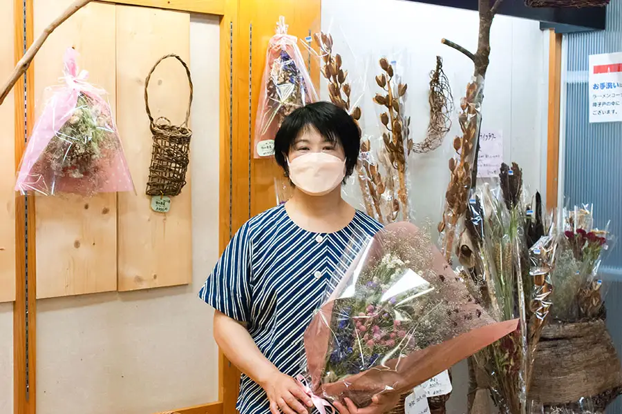 ドライフラワーセット　虹の香房