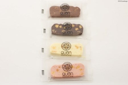 BG044【令和8年度出荷分】久遠チョコレート QUONテリーヌ4枚セット (オリジナルギフトバッグ付)《11月～3月において順次発送》 [長崎県 島原市]