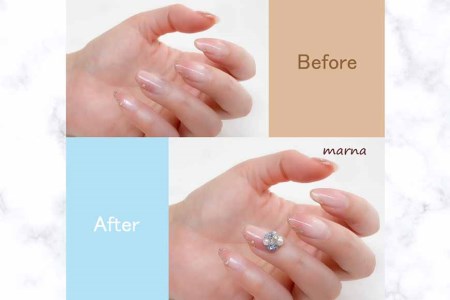 タペタム ネイルアクセサリー アクアブルー 1個＋専用シール30枚 チップ シール [2099]