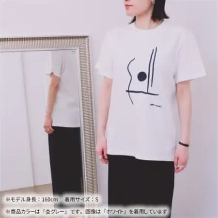 ギターストラップ専門店708worksオリジナルTシャツ/ヘビーオンス【杢グレー:Lサイズ】【1329749】