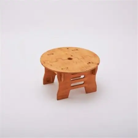 THE BARA +BARA Roundテーブルセット カラー:メープル_雑貨・日用品 アウトドア用品 スポーツ・アウトドア用品 _【1325681】
