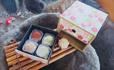 ケーキ大福　16個入り 和菓子 クリーム大福 パインアップル カフェオレ 抹茶 チョコ おやつ お茶請け お土産 手土産 お取り寄せ 
