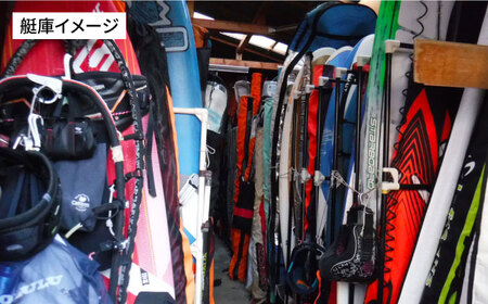 艇庫使用チケット（12ヶ月分） マリンスポーツ TEARS WINDSURFING SCHOOL ウィンドサーフィン サーフィン マリンスポーツ スポーツ 体験  三浦半島 横須賀 海遊び レジャー 観光 神奈川 【ティアーズウインドサーフィンschool】 [AKAN003]