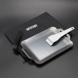 794 ZEOOR ソロ鉄板シリーズ キャンプ 極厚鉄板 プレート 厚さ6mm Sサイズ