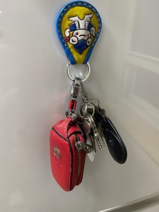 a10-833　やいちゃん キーリング 磁石入り