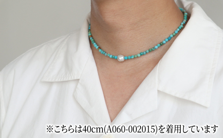 パール 2WAY チョーカー ブレスレット ターコイズ 40cm 暁工房 ネックレス 真珠 アクセサリー アコヤ真珠 本真珠 ファッション カジュアル 冠婚葬祭 慶事 結婚式 卒業式 入学式 お祝い ギフト 贈り物 人気 特産品 国産 愛媛 宇和島 A060-002015