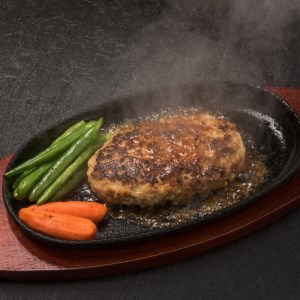 本格調理済ハンバーグ10食 特製ソース付【001-0010】ハンバーグ 惣菜 冷凍 湯せん レンジ 10個 真空 個食 パック 送料無料