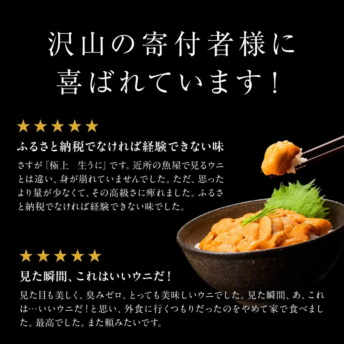 極上 エゾバフンウニ 100g（パック詰）  【mh-0463_B】